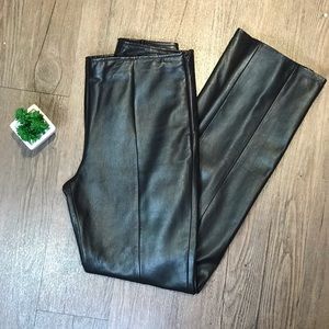 VAKKO SPORT | Leather Pants | Brown | 8